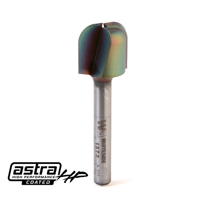 AstraHP Coated Whiteside 1372 Bowl & Tray Bit 3/4″ Dia x 1/4″ Rad x 1/4″ Shank