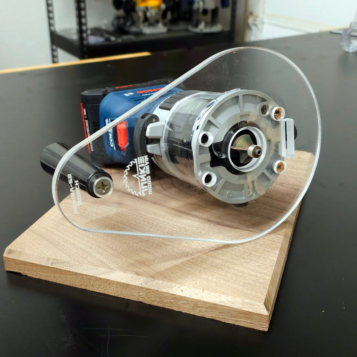 TrimFit Pro® SINGLE GRIP Router Base Plate for Bosch Colt GKF18V-25