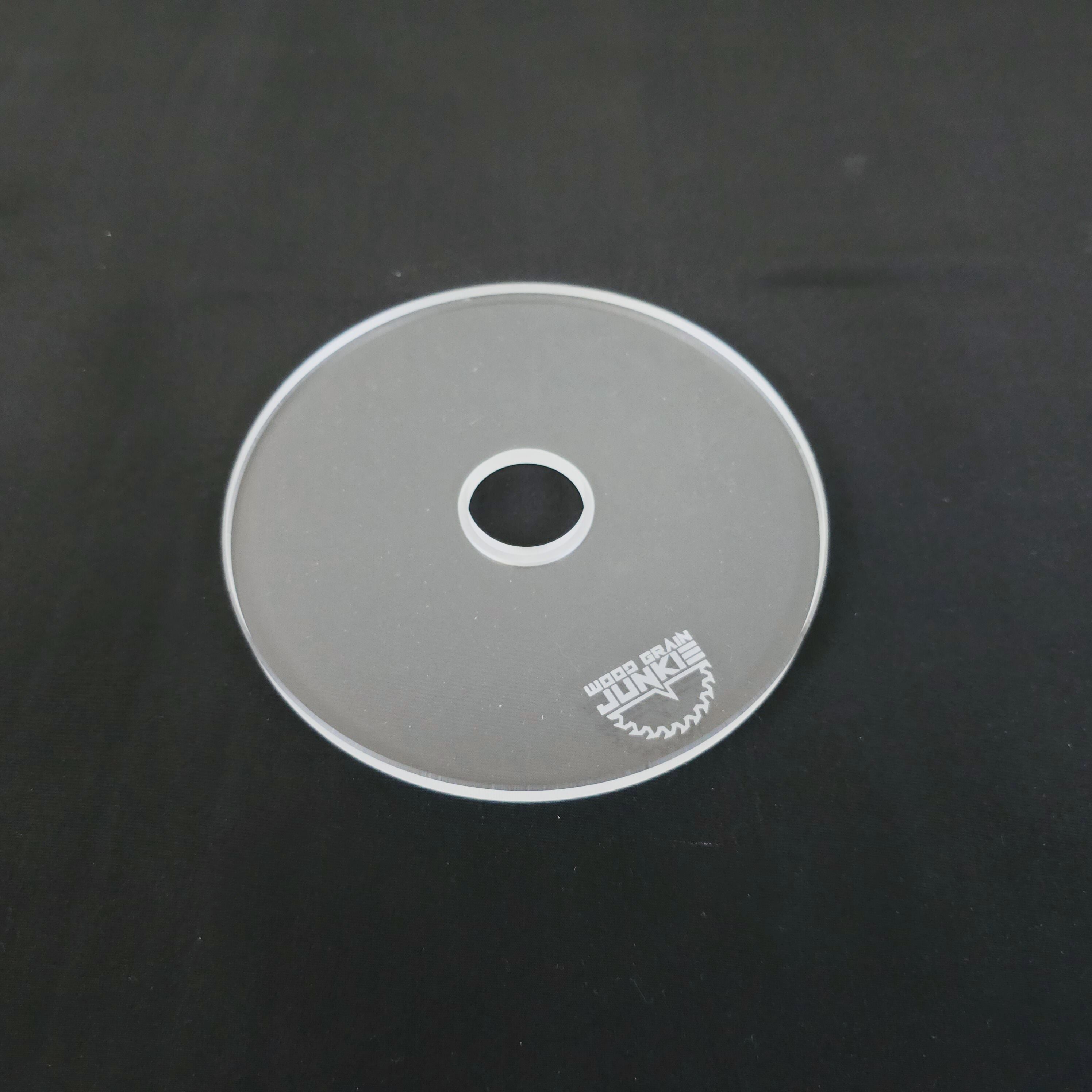 6 inch ROUND Blank Router Base Plate