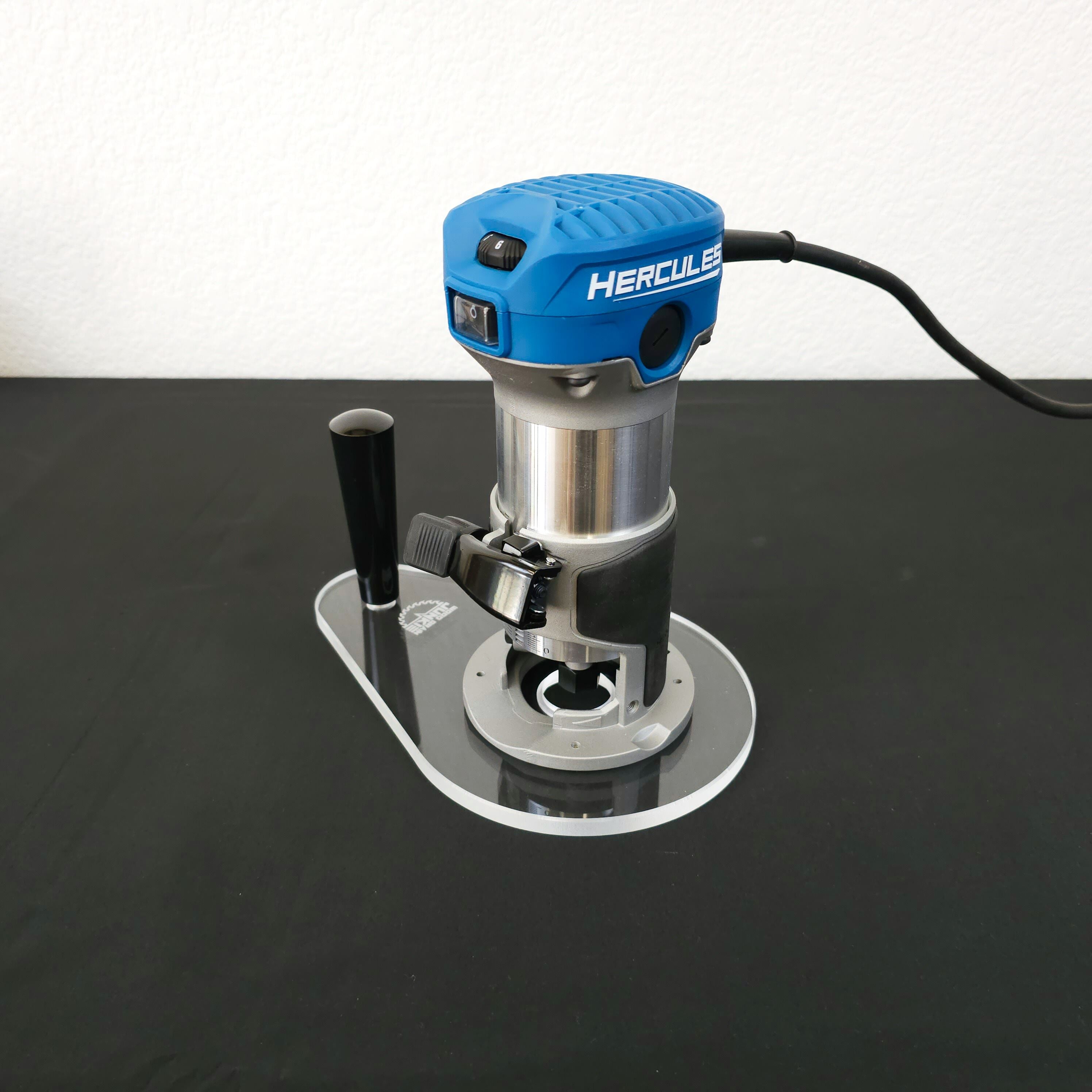 SINGLE GRIP Blank Router Base Plate