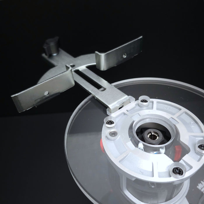 TrimFit Pro® 6 inch ROUND Router Base Plate for Bosch Colt GKF18V-25