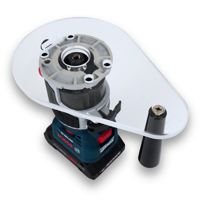 TrimFit Pro® SINGLE GRIP Router Base Plate for Bosch Colt GKF18V-25