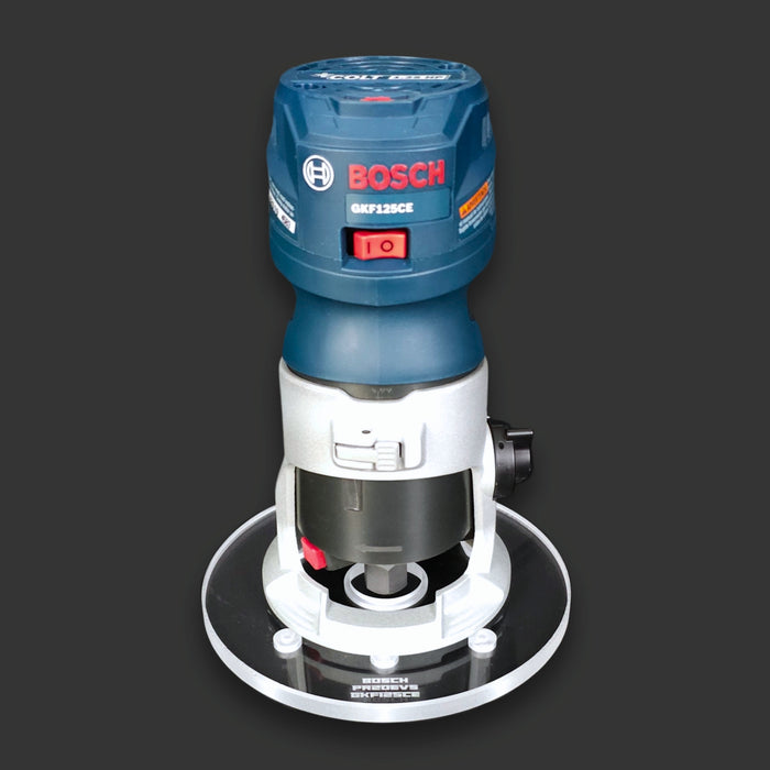 TrimFit Pro® 6 inch ROUND Router Base Plate for Bosch Colt PR20EVS and GKF125CE