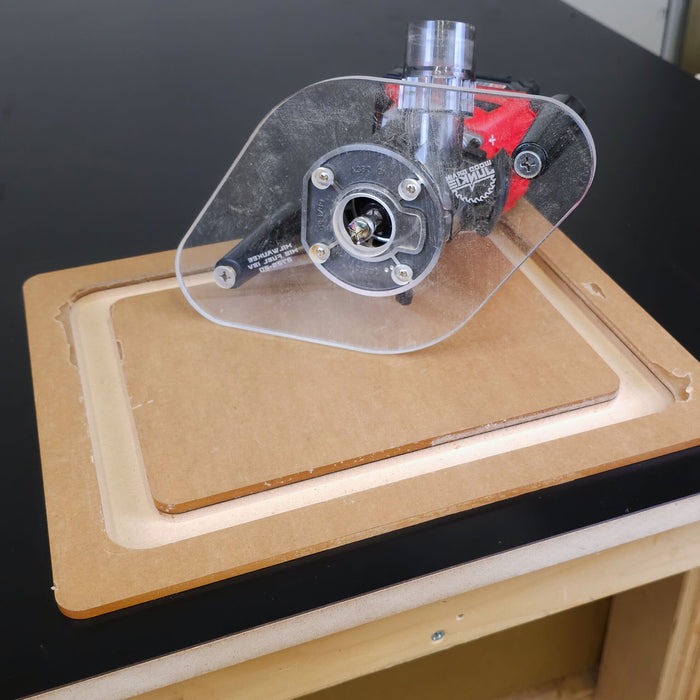 TrimFit Pro® DUAL GRIP Blank Router Base Plate