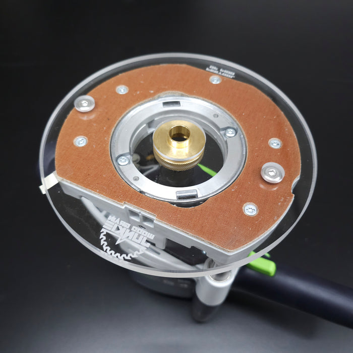 FullFit Pro™ 7in Round Base Plate - Festool OF 1010 REQ-F and 1400 EQ-F Router