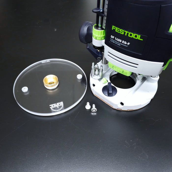 FullFit Pro™ 7in Round Base Plate - Festool OF 1010 REQ-F and 1400 EQ-F Router