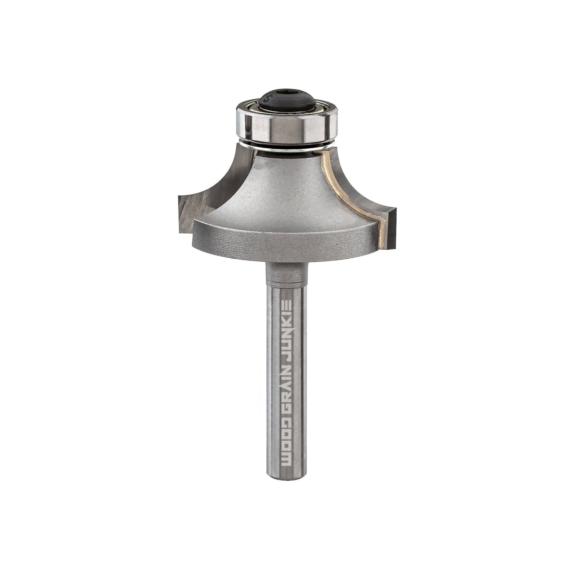 ShurCut Carbide Tipped 3/8″ Radius Roundover Bit – 1/4″ Shank, 2 Flute
