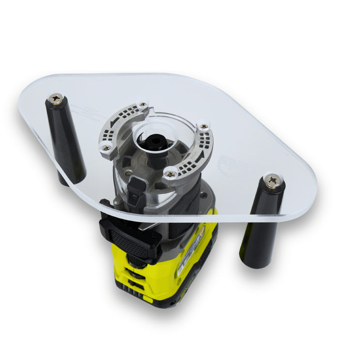 TrimFit Pro® DUAL GRIP Router Base Plate for Ridgid and Ryobi