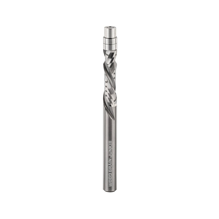 ShurCut Solid Carbide Spiral Compression Flush-Trim Bit – 1/4″ Shank, 1/4″ Dia, 1″ Cut Length