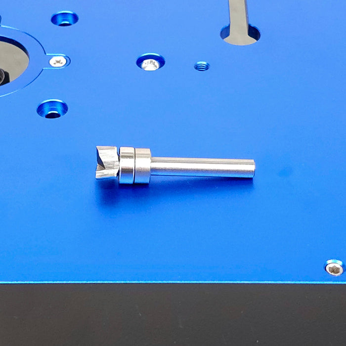 ShurCut Carbide Head Compact Shallow Pattern Bit – 1/4″ Shank, 1/2″ Dia, 1/4″ Cut Length