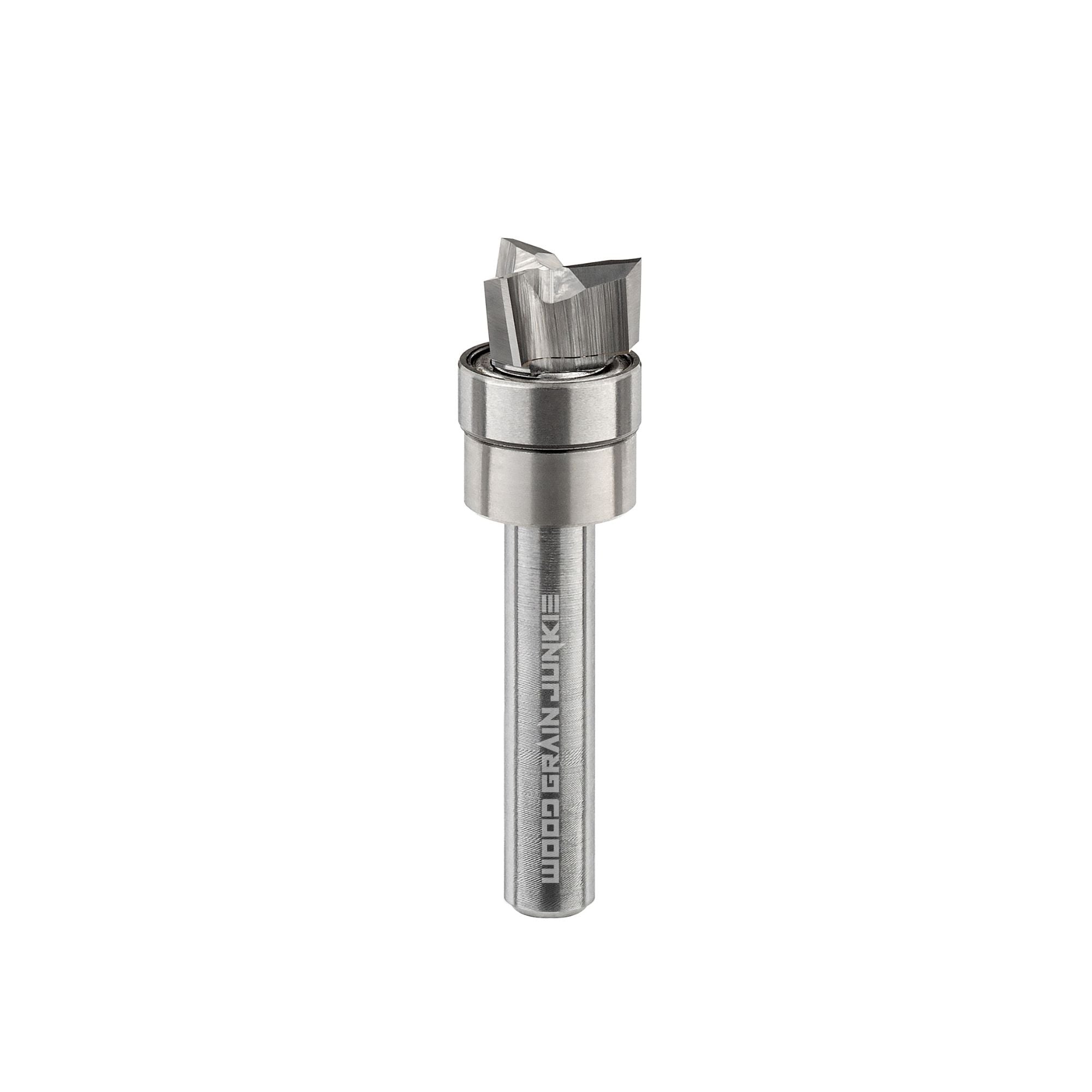 ShurCut Carbide Head Compact Shallow Pattern Bit – 1/4″ Shank, 1/2″ Dia, 1/4″ Cut Length