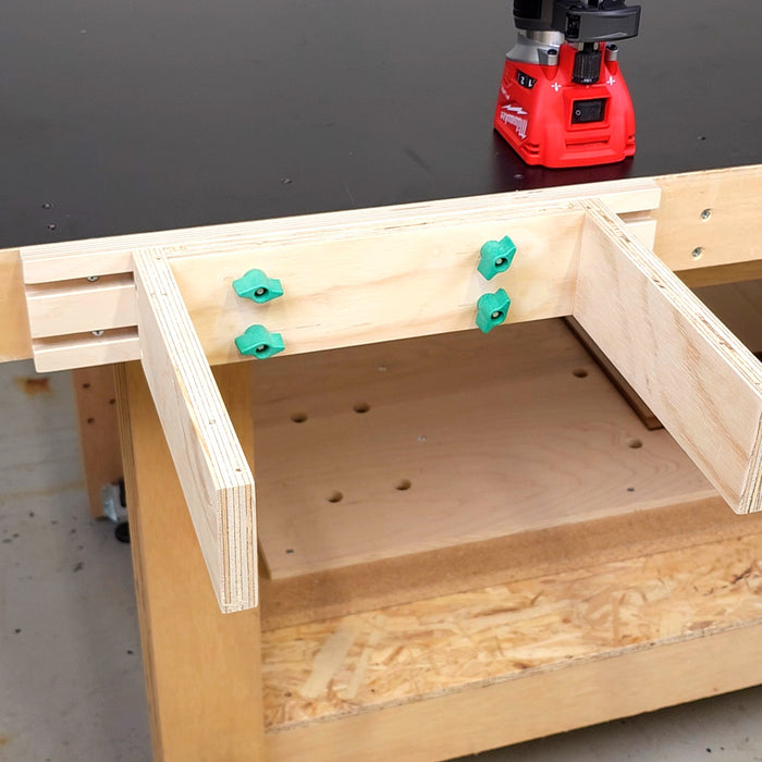 TrimFit Pro® Trim Router Table Plate for Popular Compact Routers