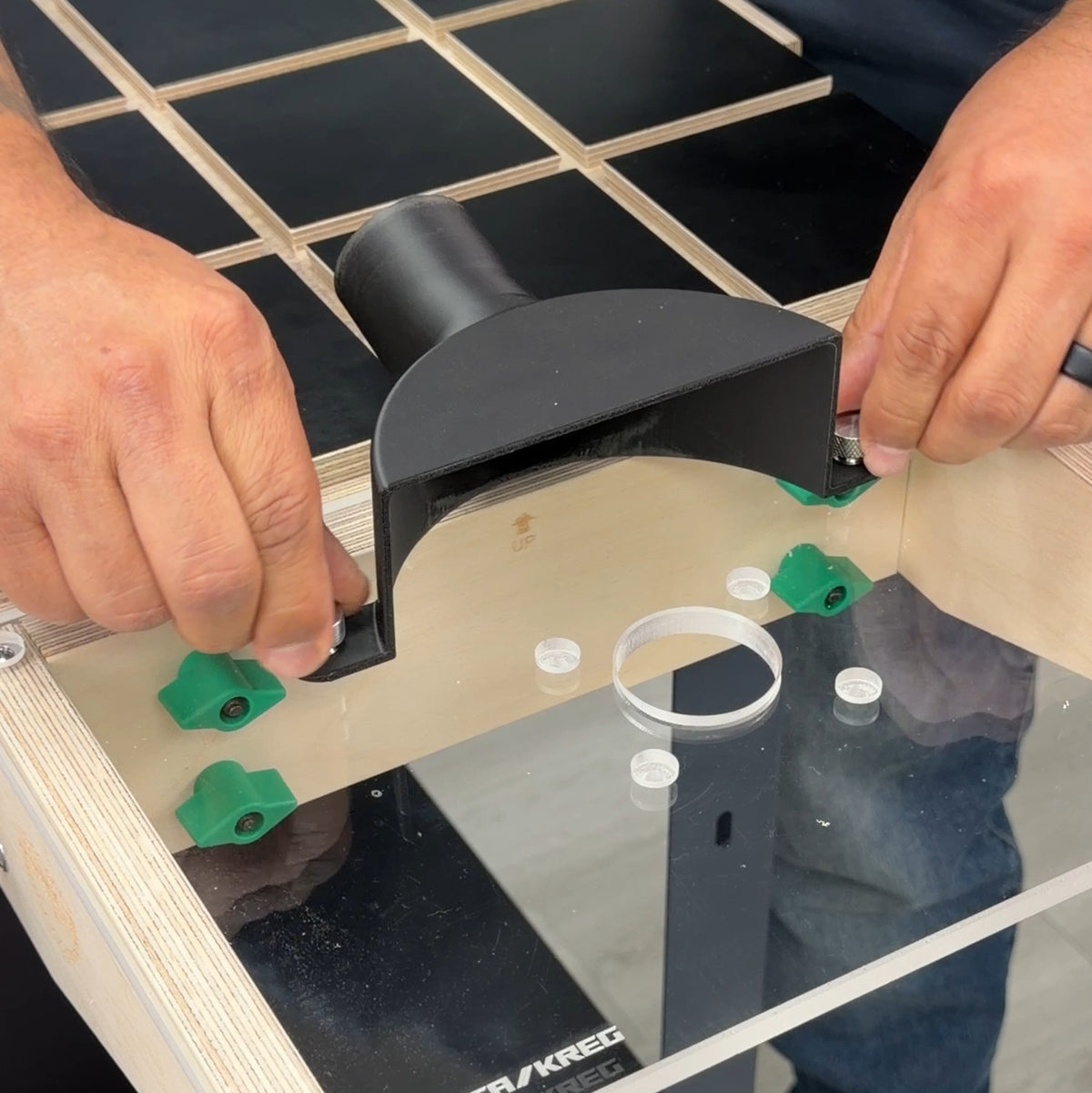 Universal Dust Hood - Retrofit Any Router Table for Dust Collection