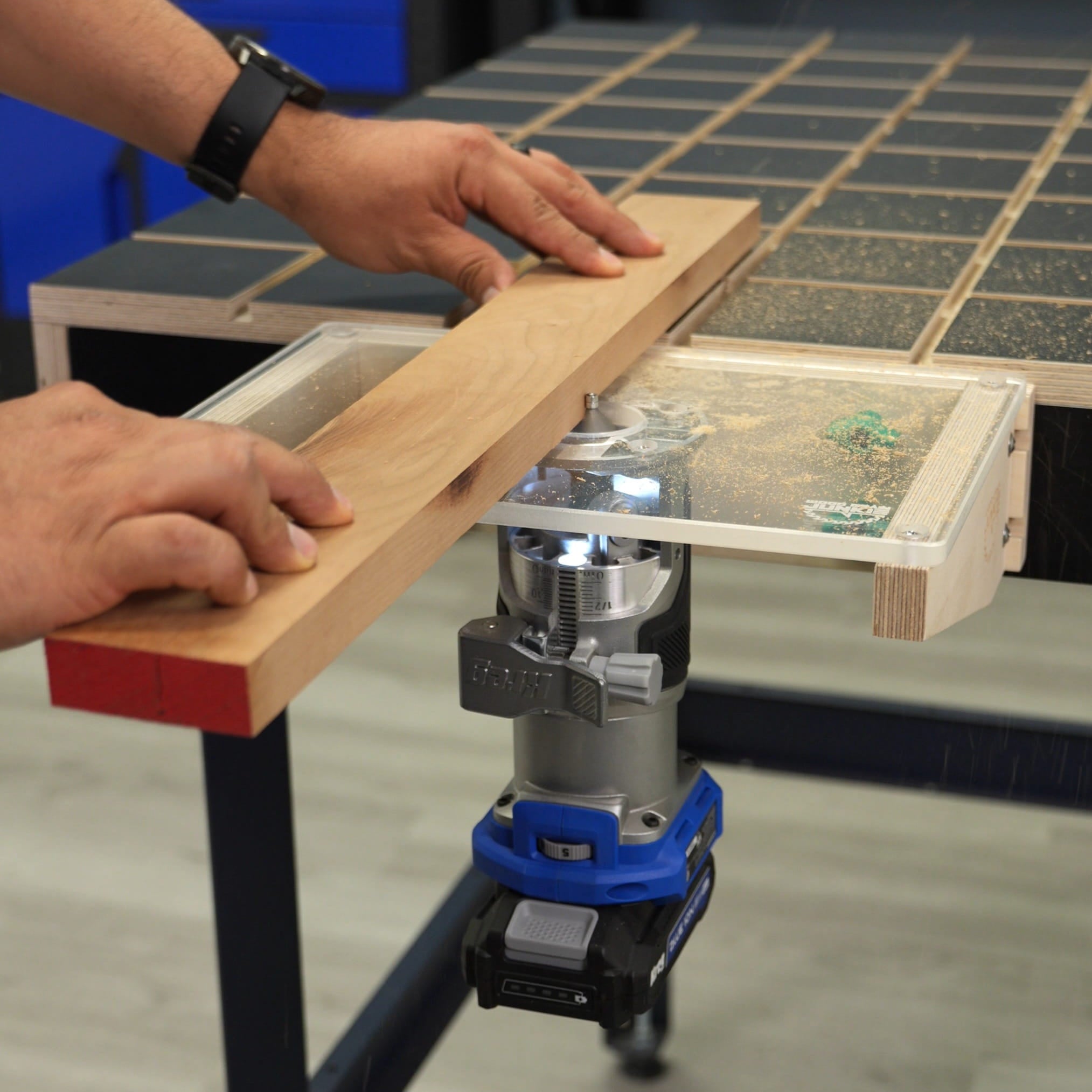 Trim Router Table for Popular Compact Routers