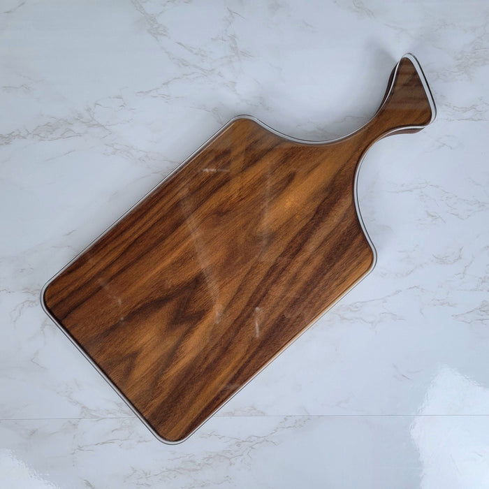 Wood Grain Junkie 15x7 inch Skinny Modern Full Charcuterie Board Template