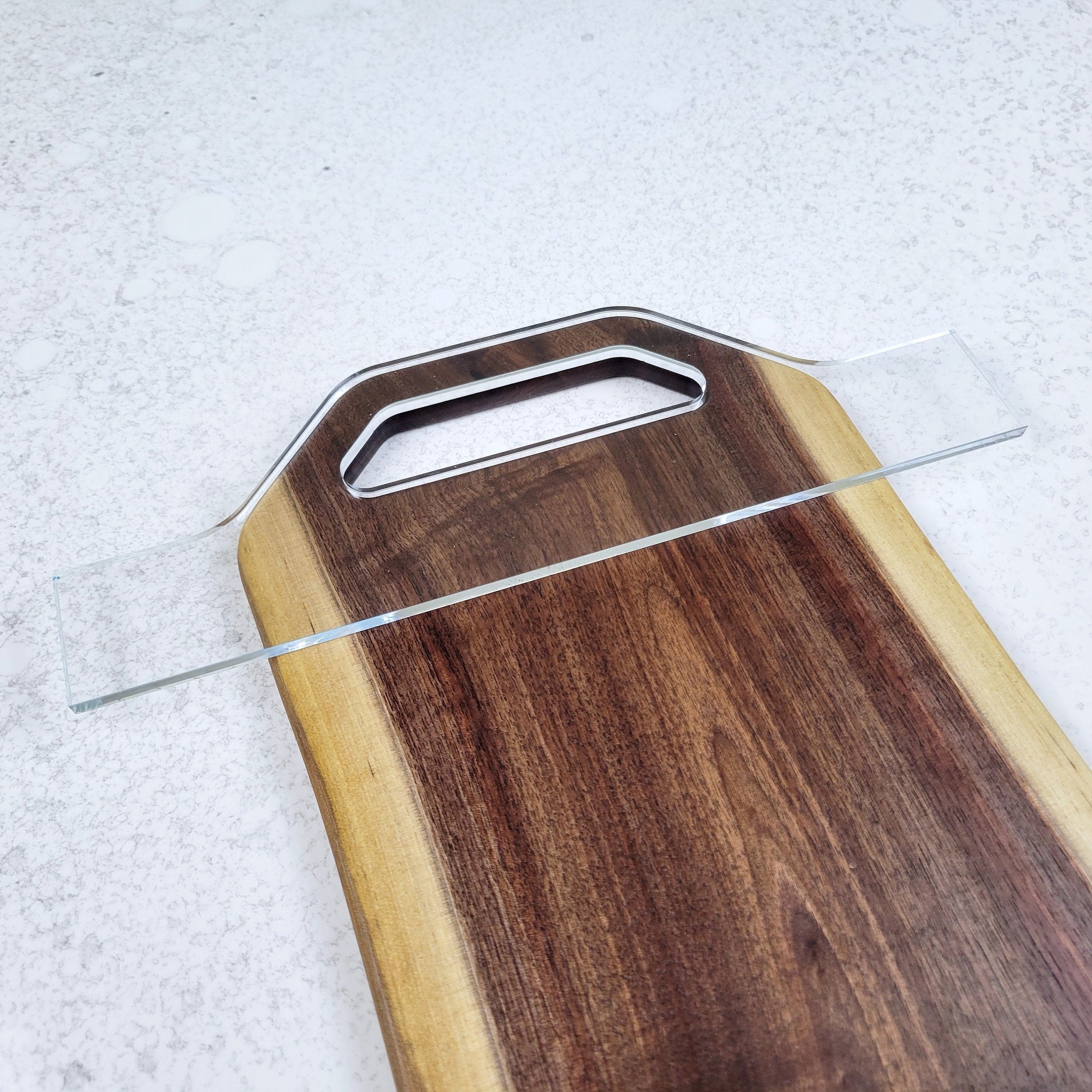 Wood Grain Junkie Charcuterie Board Handle Acrylic Router Template
