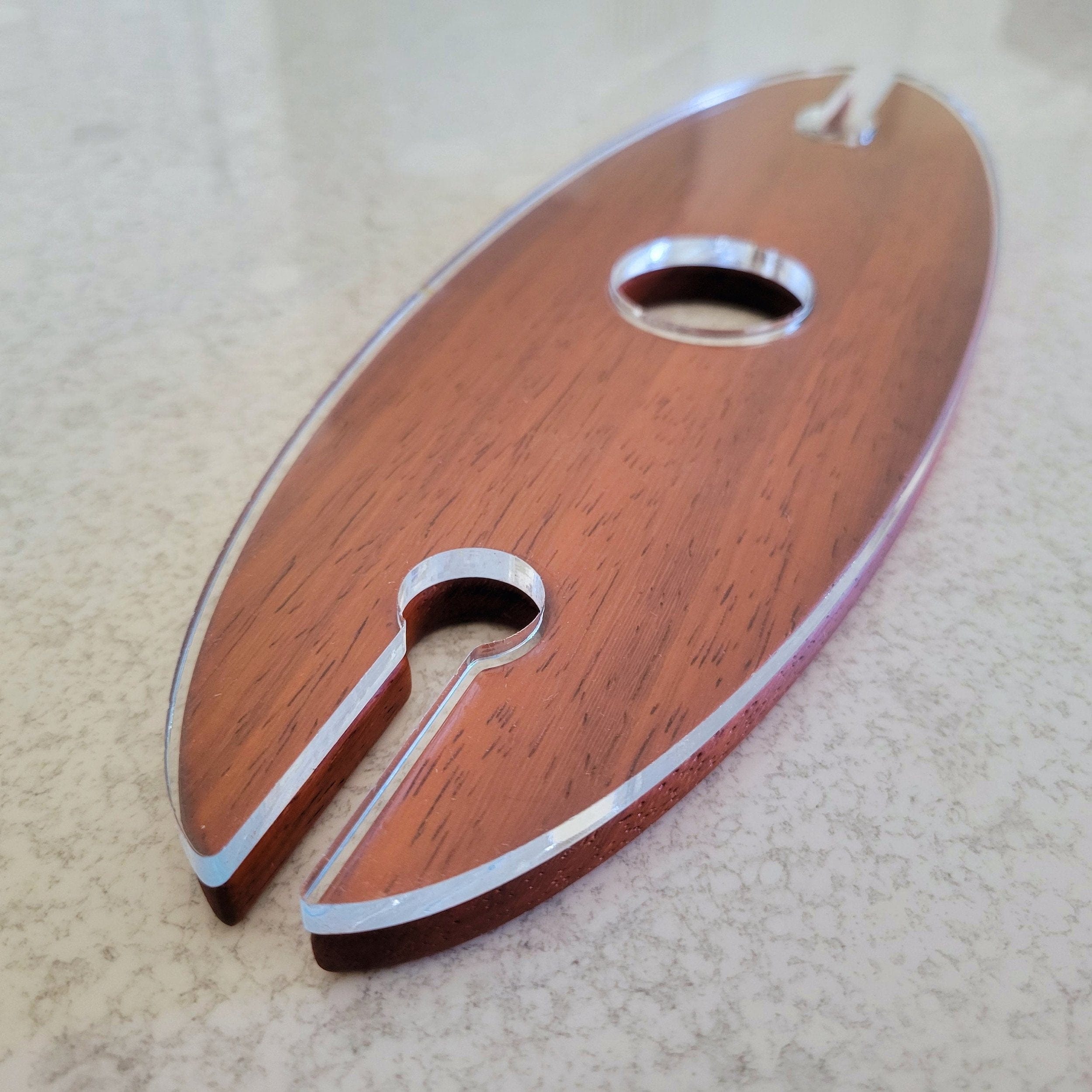 Wood Grain Junkie Classy Wine Caddy Acrylic Router Template