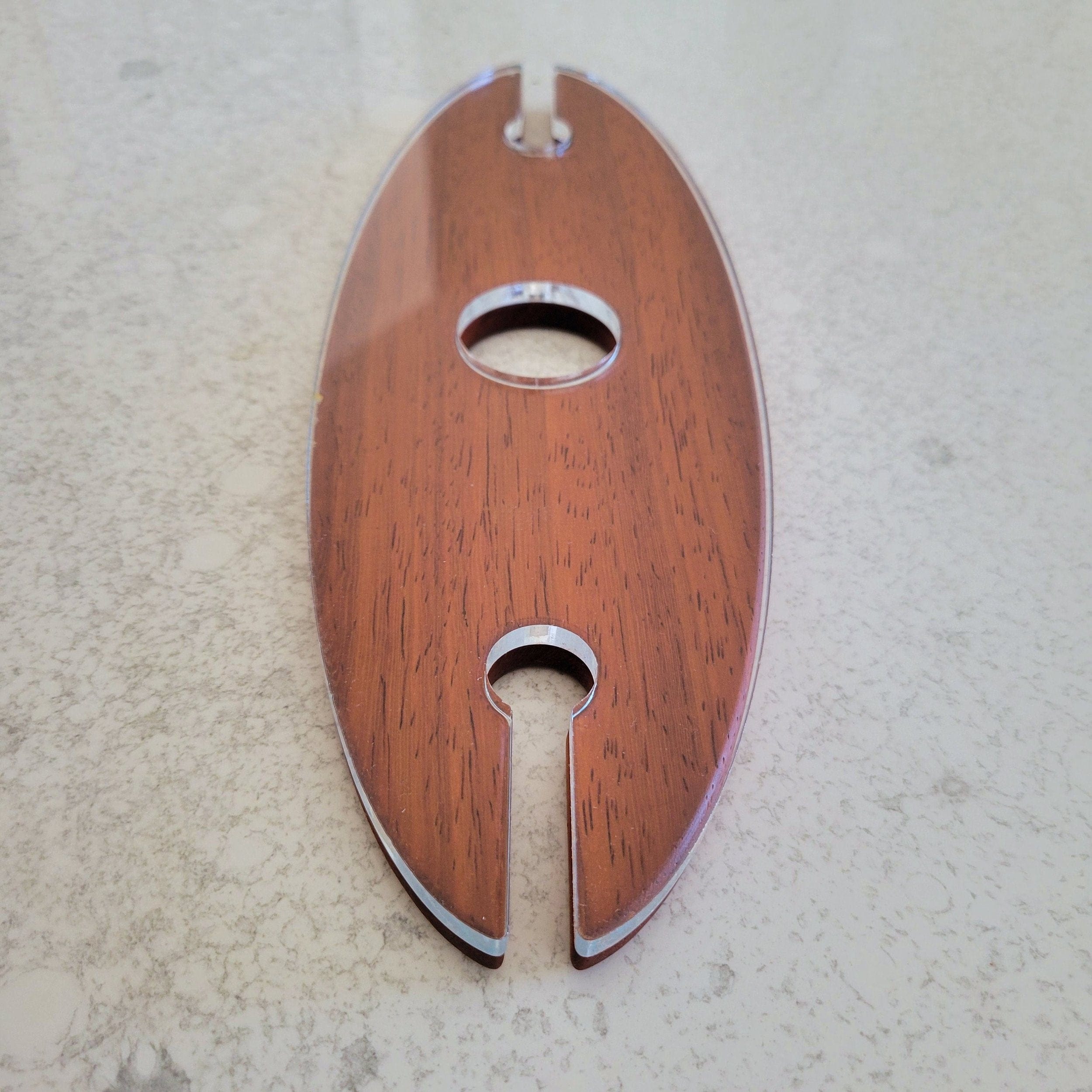 Wood Grain Junkie Classy Wine Caddy Acrylic Router Template