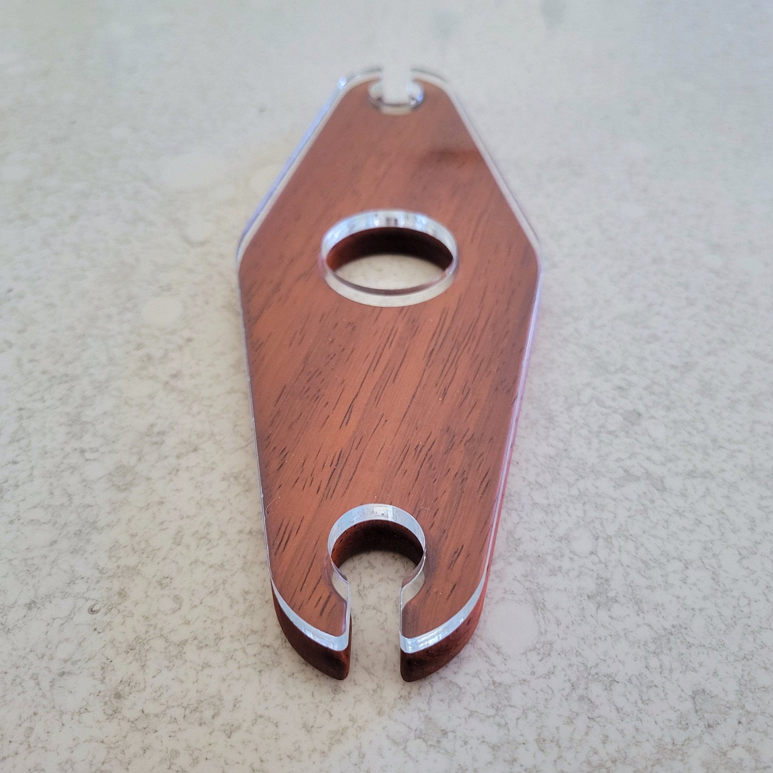 Wood Grain Junkie Compact Wine Caddy Acrylic Router Template