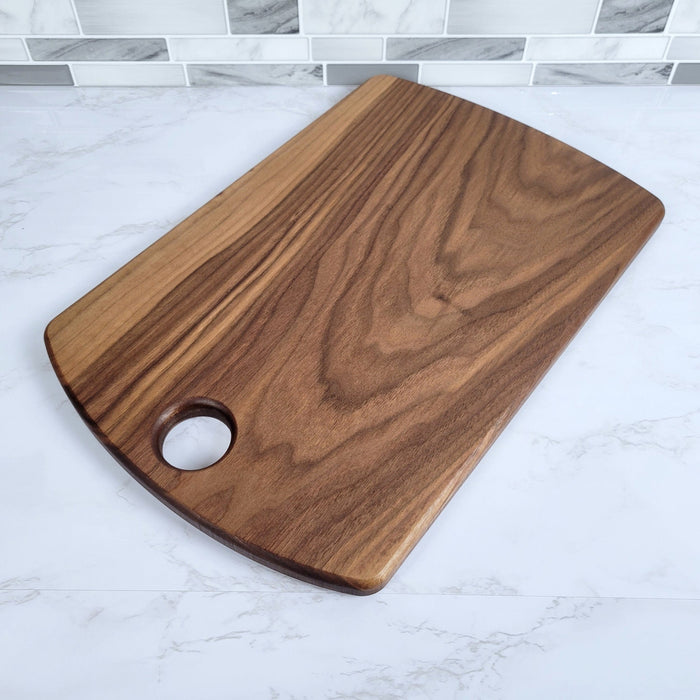Wood Grain Junkie Curved Ends Full Charcuterie Board Template