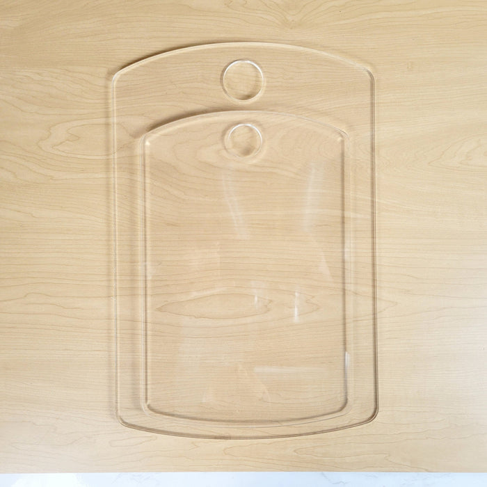 Wood Grain Junkie Curved Ends Full Charcuterie Board Template