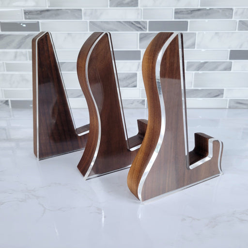 Wood Grain Junkie Cutting Board Stand Set - Acrylic Templates Round Back 1.25"