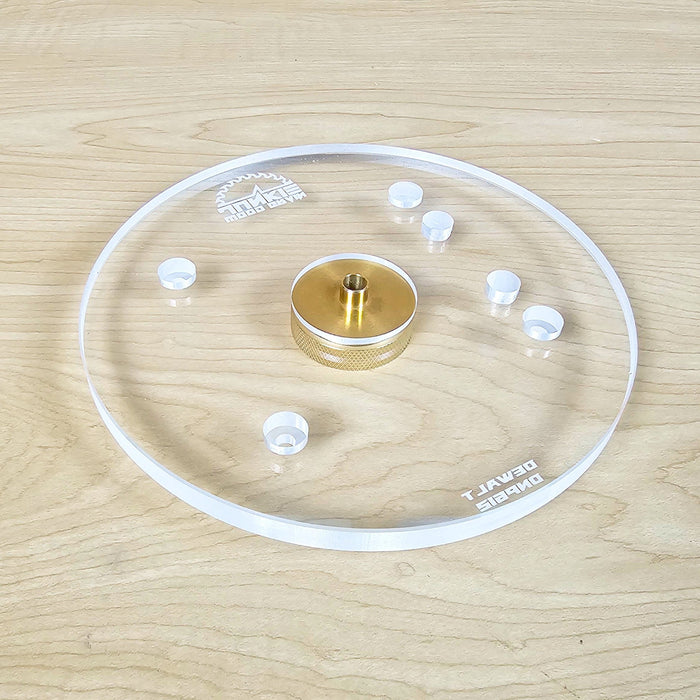 Wood Grain Junkie DeWalt (DNP612) Round Base Plate