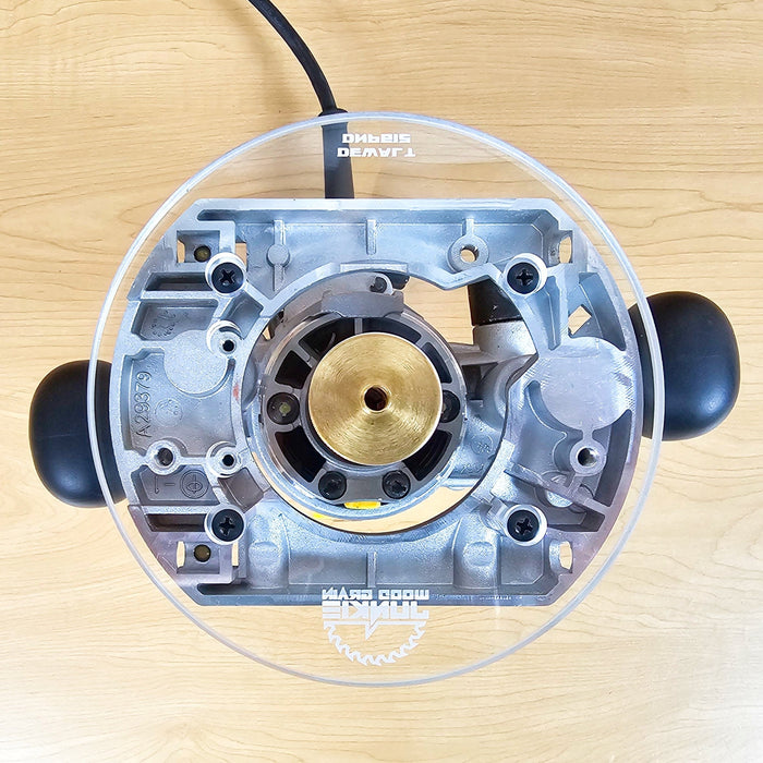 Wood Grain Junkie DeWalt (DNP612) Round Base Plate