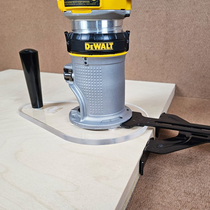 Wood Grain Junkie DeWalt (DWP611 / DCW600B) Router Base Plates
