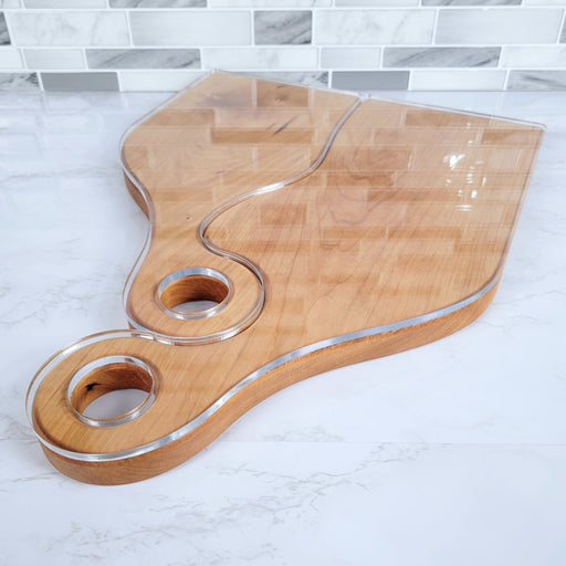 Wood Grain Junkie Full Nesting Charcuterie Board Router Template Set