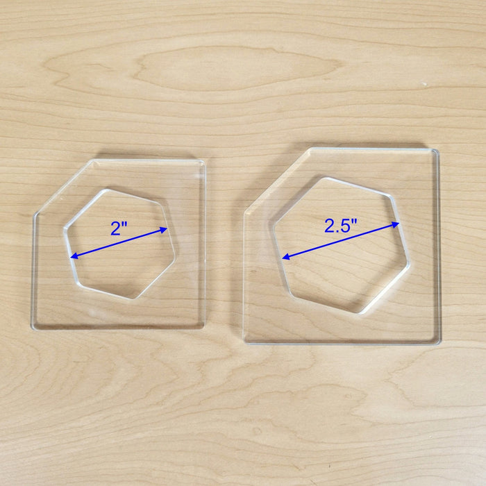 Wood Grain Junkie Honeycomb Cutting Board Corner Handle Acrylic Router Template