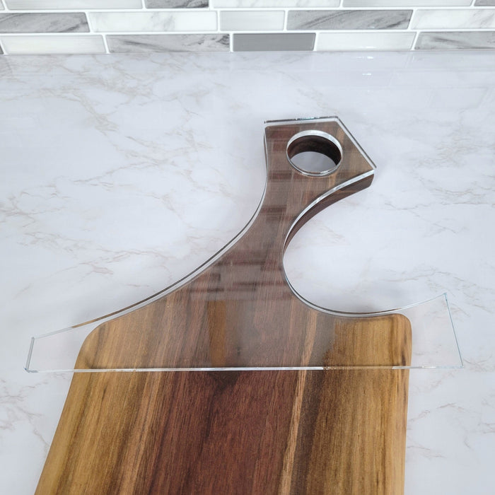 Wood Grain Junkie Kite Charcuterie Board Handle Acrylic Router Template