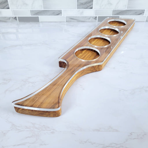 Wood Grain Junkie Modern Beer Flight Acrylic Router Template