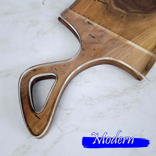 Wood Grain Junkie Modern Charcuterie Board Handle Acrylic Router Template