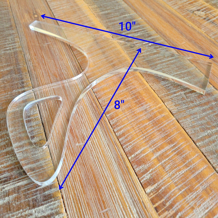 Wood Grain Junkie Modern Charcuterie Board Handle Acrylic Router Template