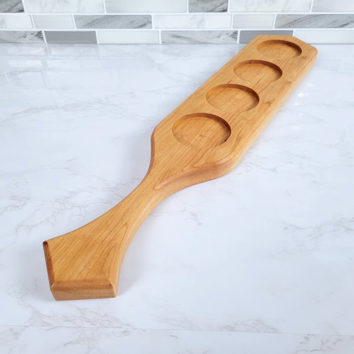 Wood Grain Junkie Necktie Beer Flight Acrylic Router Template