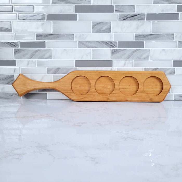 Wood Grain Junkie Necktie Beer Flight Acrylic Router Template