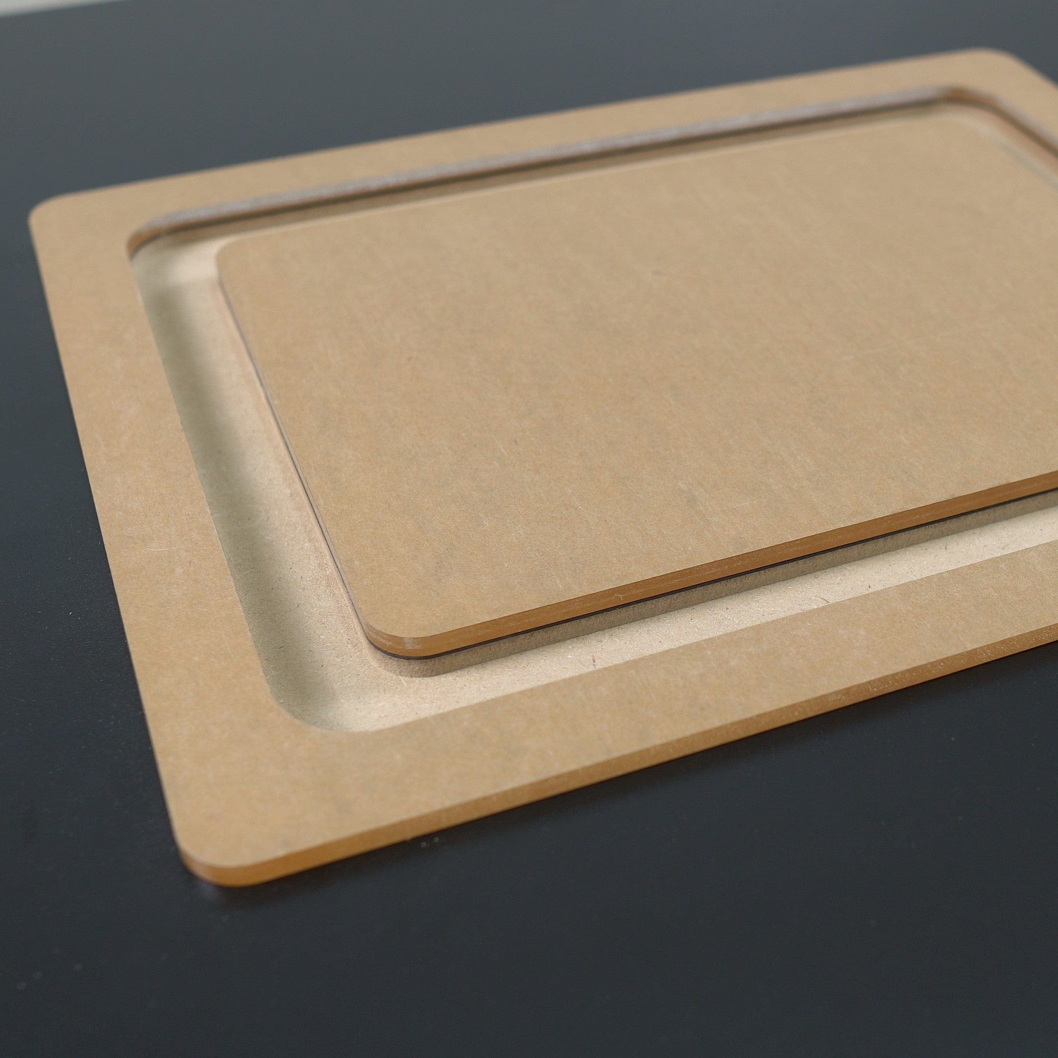 Wood Grain Junkie Rabbet/Recess Cutout Template - For Your Router Table Insert Plate