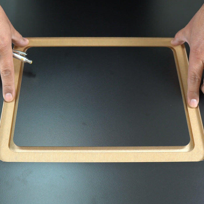 Wood Grain Junkie Rabbet/Recess Cutout Template - For Your Router Table Insert Plate