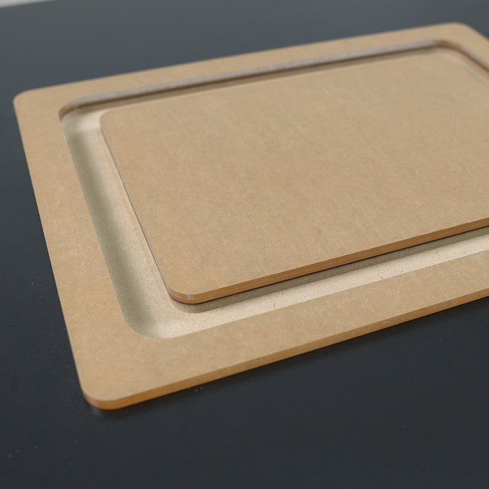 Wood Grain Junkie Rabbet/Recess Cutout Template - For Your Trim Router Insert Plate