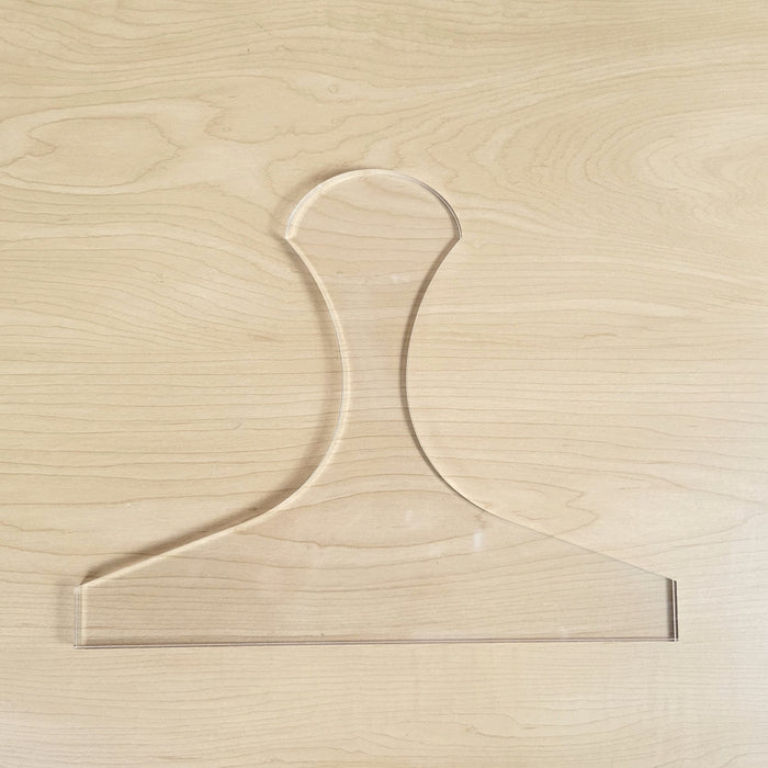 Wood Grain Junkie Round Top Charcuterie Board Handle Acrylic Router Template