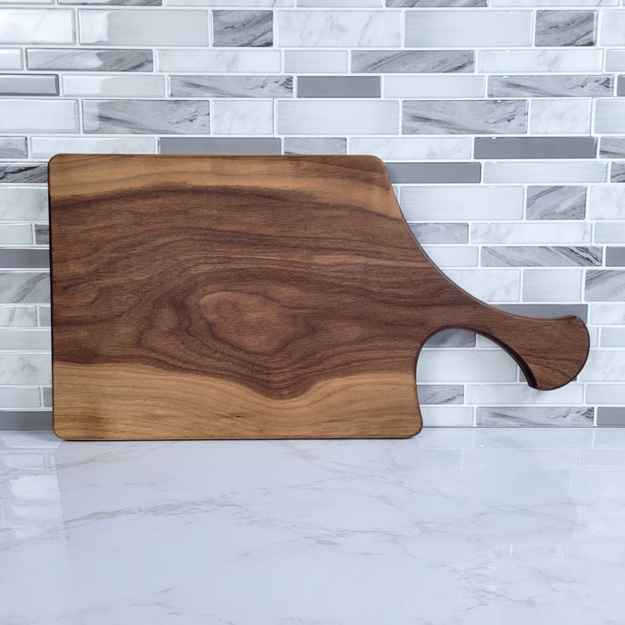 Wood Grain Junkie Round Top Charcuterie Board Handle Acrylic Router Template