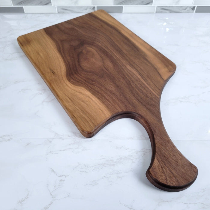 Wood Grain Junkie Round Top Charcuterie Board Handle Acrylic Router Template