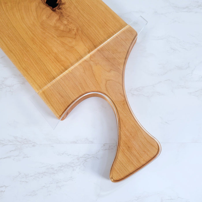 Wood Grain Junkie Skinny Modern Charcuterie Board Handle Acrylic Router Template