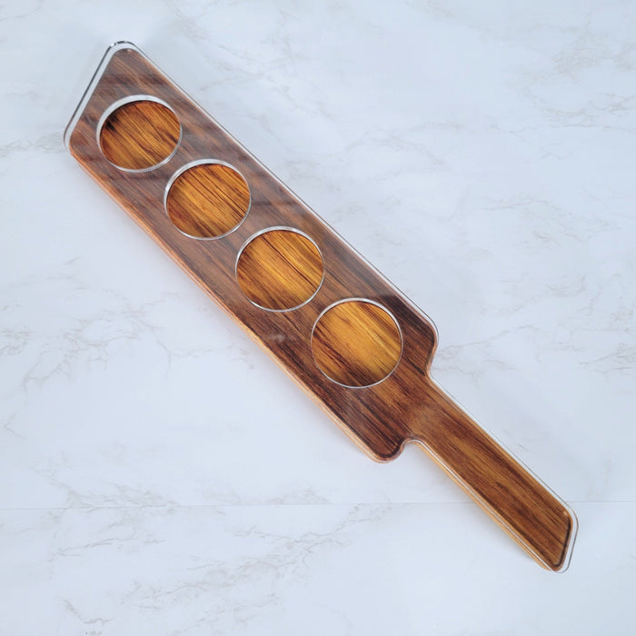 Wood Grain Junkie Straight Beer Flight Acrylic Router Template