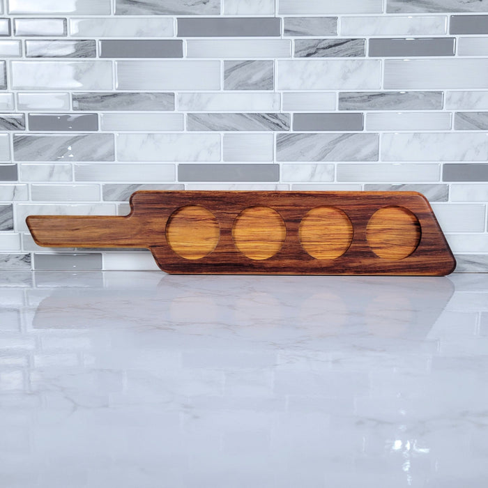 Wood Grain Junkie Straight Beer Flight Acrylic Router Template