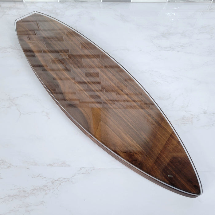 Wood Grain Junkie Surfboard Acrylic Router Template