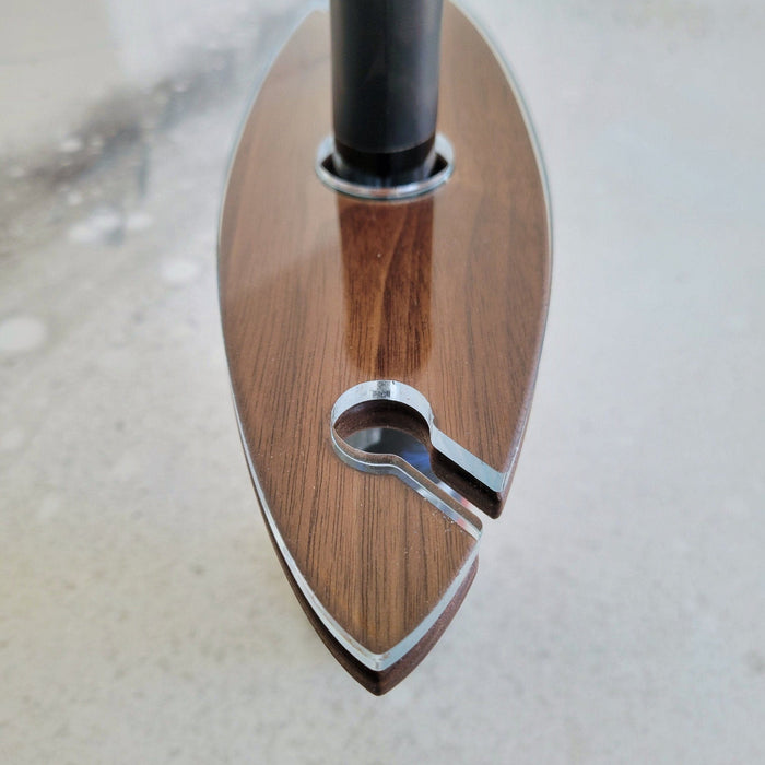 Wood Grain Junkie Surfboard Wine Caddy Acrylic Router Template
