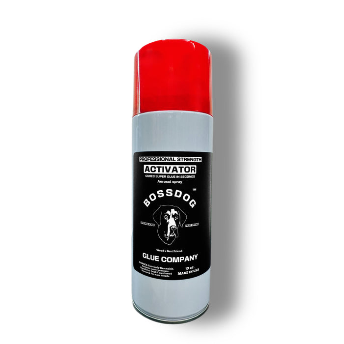 10 oz Aerosol BOSSDOG Professional Strength Super Glue | ACTIVATOR