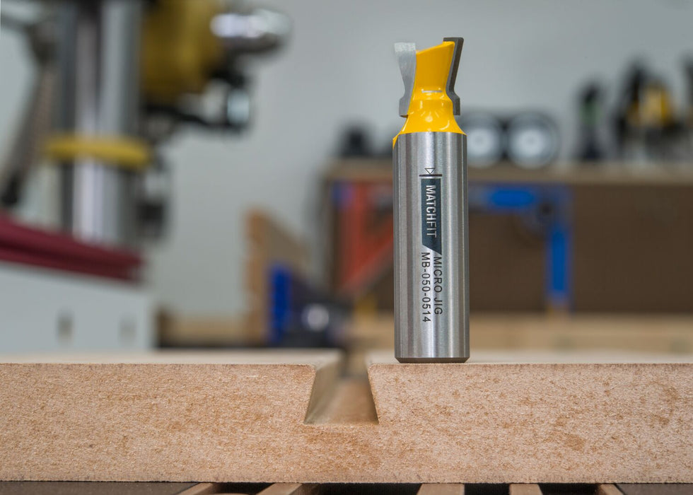 MicroJig MatchFit Dovetail Router Bit (1/2"-14°)